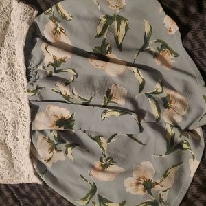 Crop top and short set